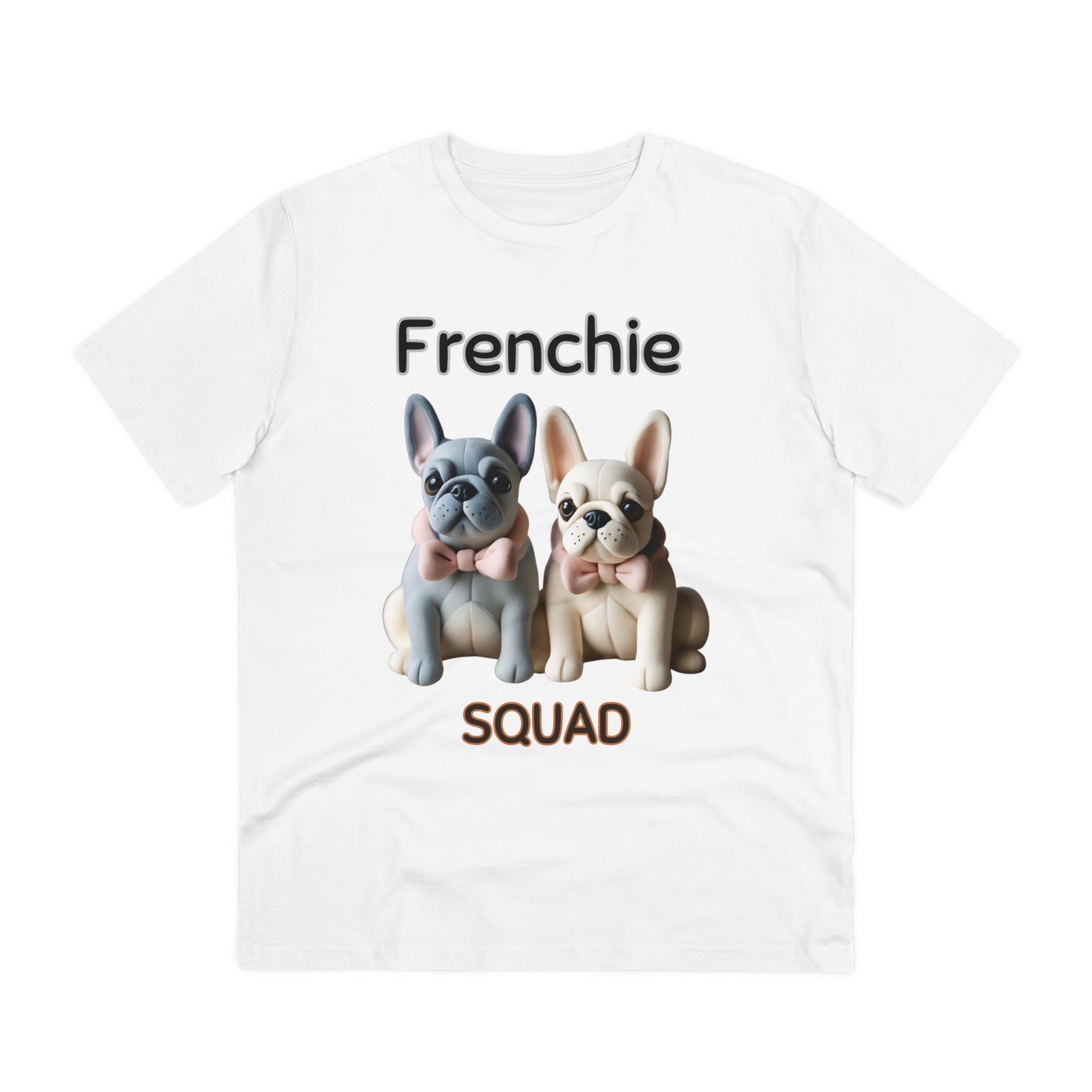 "FRENCHIE SQUAD" Organic T-shirt - Unisex by SniffWaggleNWalk™ - Sniff Waggle And Walk