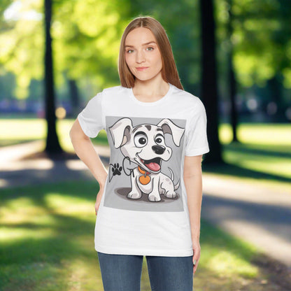 Original Dog Design Unisex Tee-shirt: Comfort & Style. - Sniff Waggle And Walk