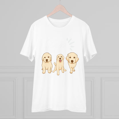 DOGS ONLY Organic T-shirt - Unisex - Sniff Waggle And Walk