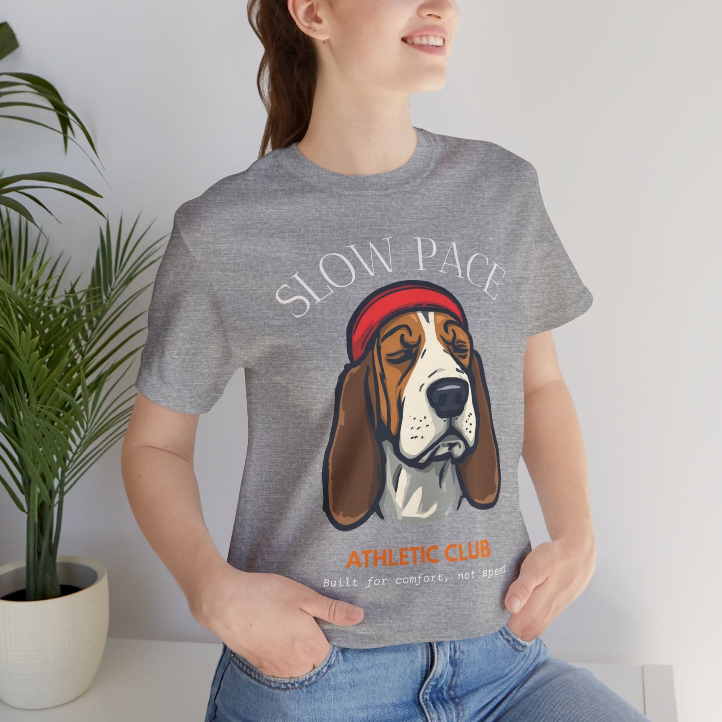 Athletic Club Basset Hound Tee