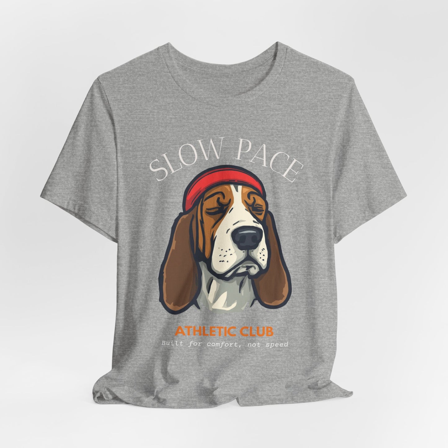 Athletic Club Basset Hound Tee