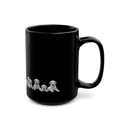 Golden Retriever mug detail