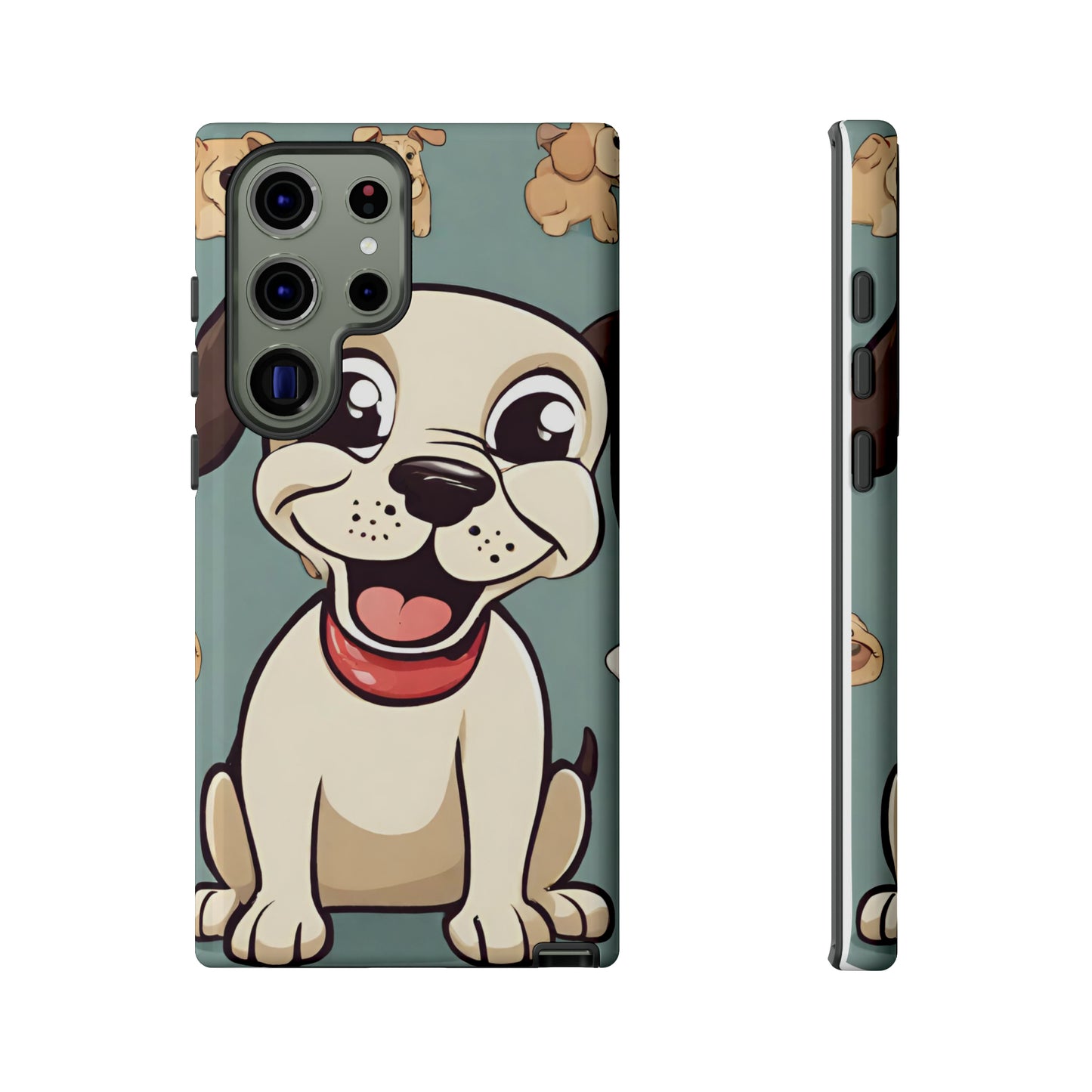 Sniffwagglendwalk™ Multi Dog Design Tough Phone CaseS. - Sniff Waggle And Walk