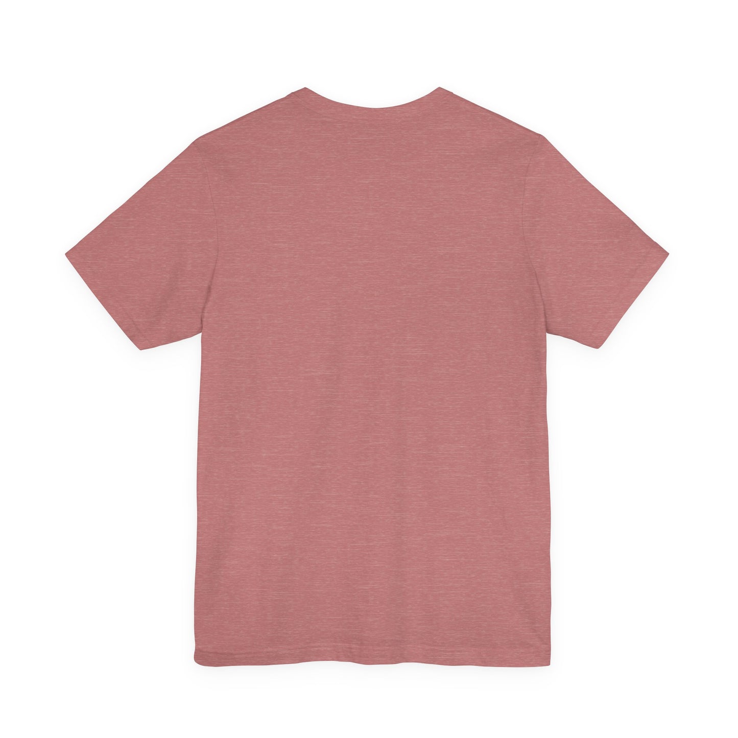 Cocker Spaniel Mum t-shirt in Heather Mauve, flat lay back view