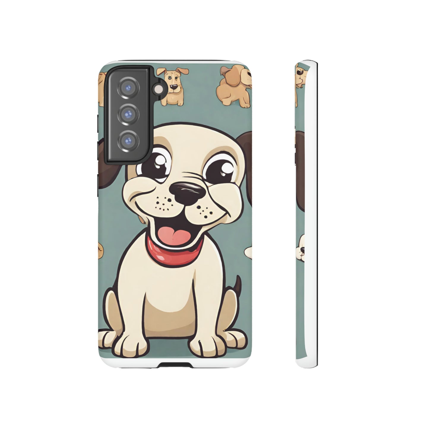 Sniffwagglendwalk™ Multi Dog Design Tough Phone CaseS. - Sniff Waggle And Walk