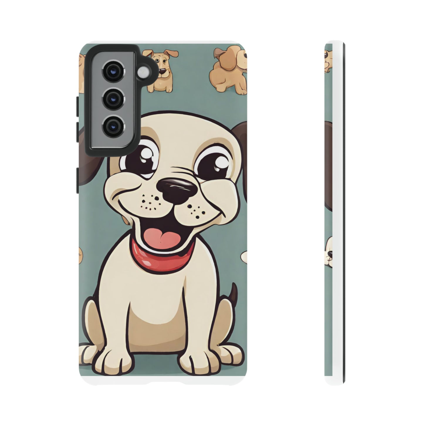 Sniffwagglendwalk™ Multi Dog Design Tough Phone CaseS. - Sniff Waggle And Walk