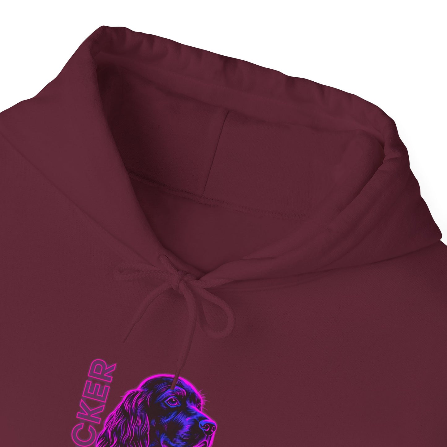 Cocker Spaniel hoodie worn casual streetwear look