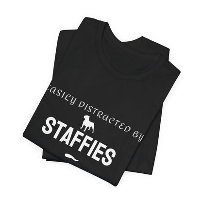 Funny Staffordshire Bull Terrier t-shirt for dog mums and dads