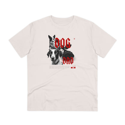 "DOG DAD" Eco Friendly Organic T-shirt - Unisex - Sniff Waggle And Walk