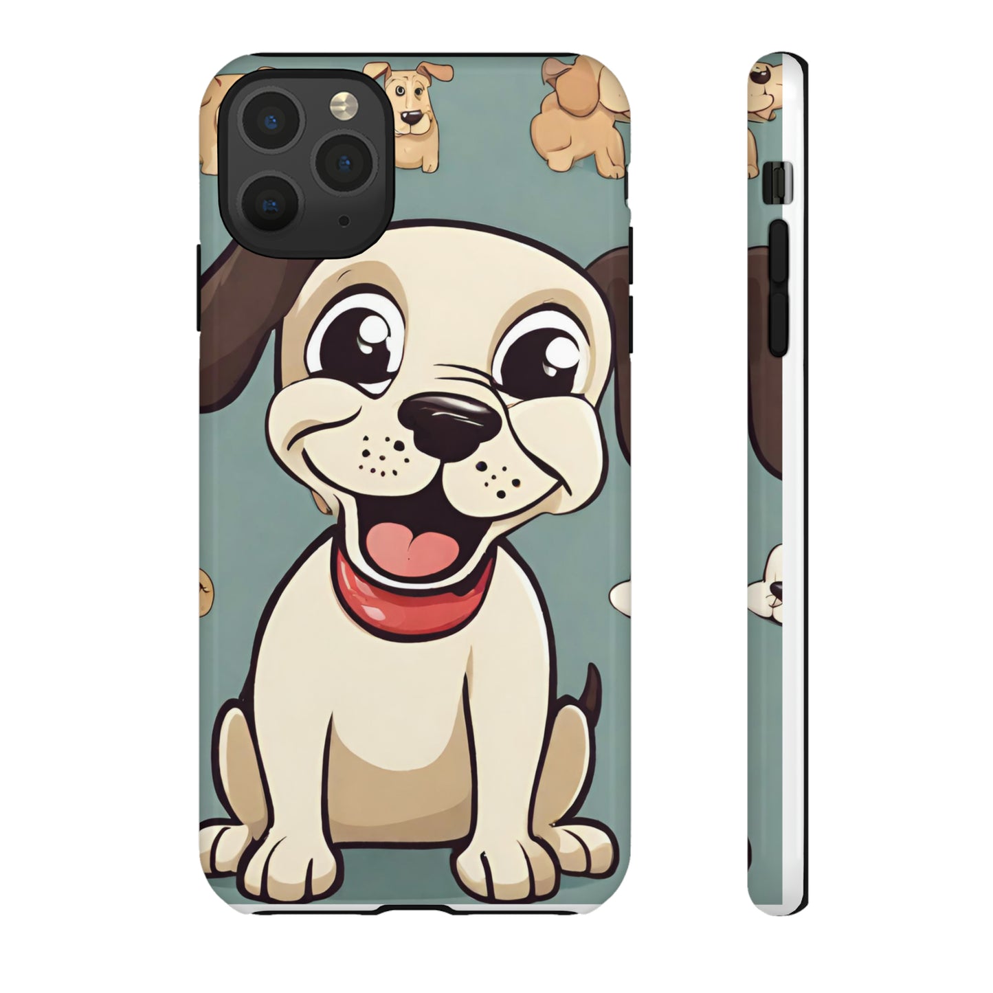 Sniffwagglendwalk™ Multi Dog Design Tough Phone CaseS. - Sniff Waggle And Walk