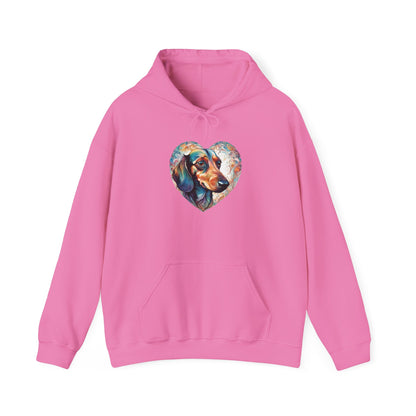 "Cozy Dachshund Hoodie - Unisex Comfort with Style | Worldwide Shipping + UK Delivery £3.60 (2-3 Days)"