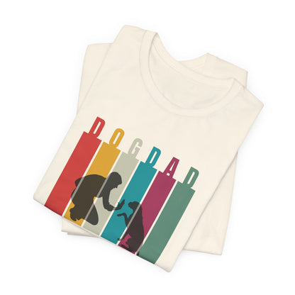 Dog Dad T-Shirt — Bella+Canvas unisex tee detail