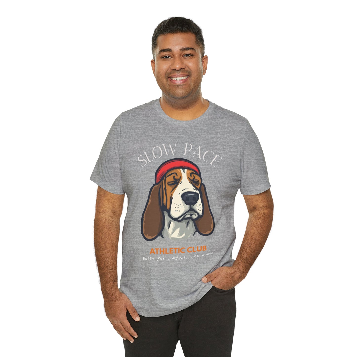 Athletic Club Basset Hound Tee