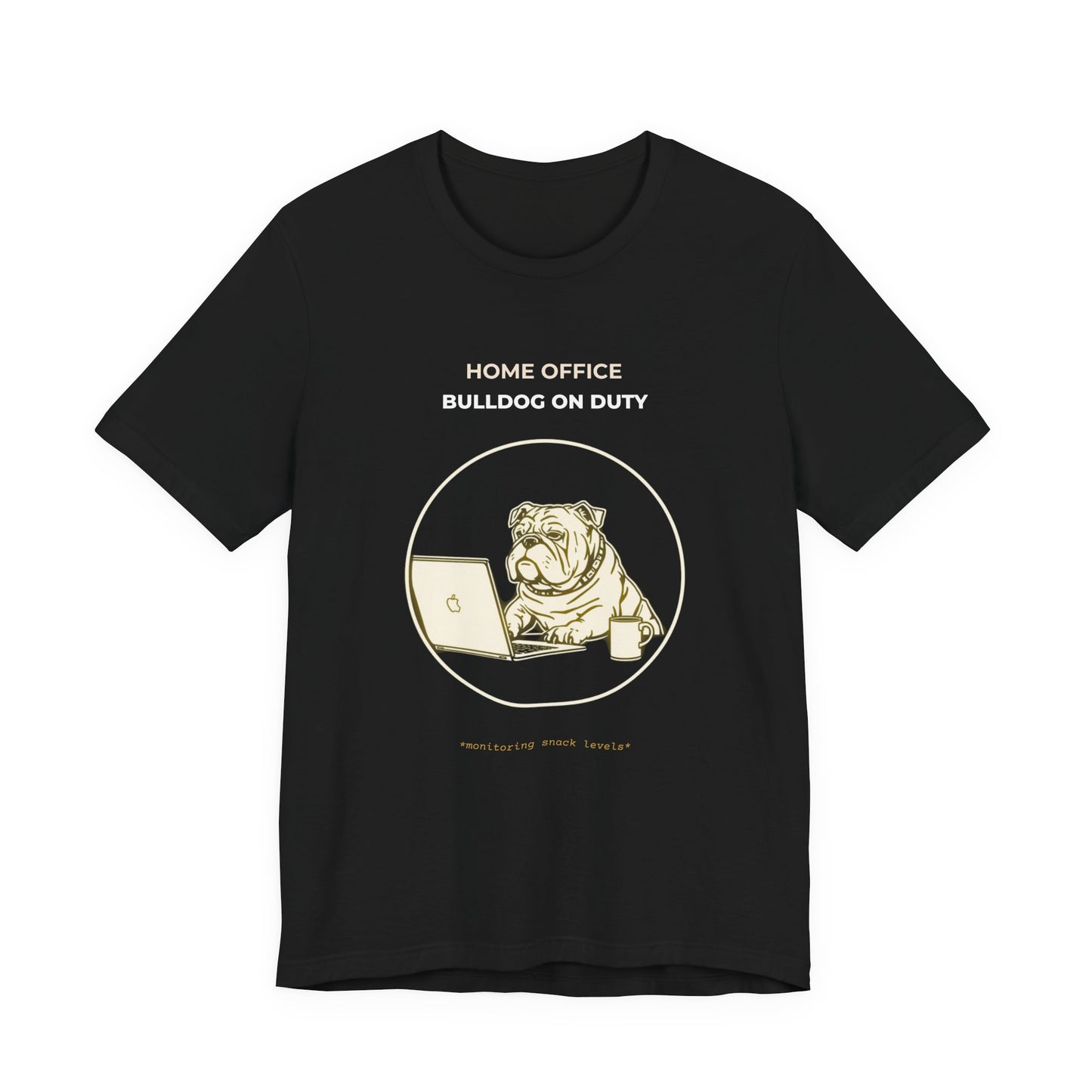 bulldog office tshirt — 'Warm Covers' Graphic T‑Shirt