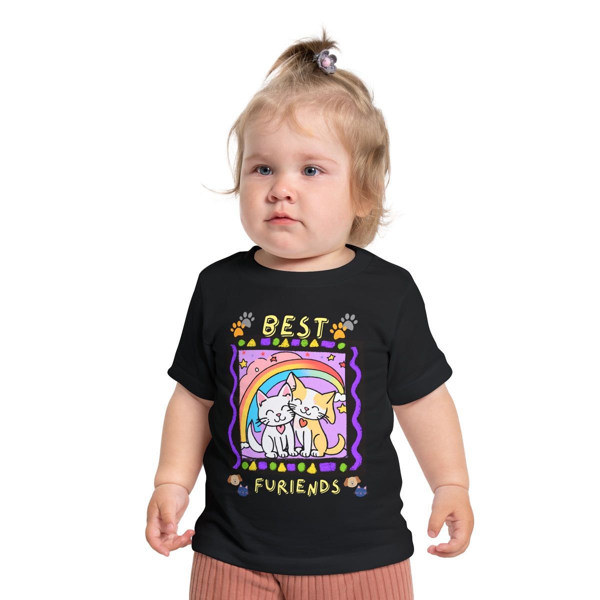 Best Furiends Baby T-Shirt — SniffWaggleNWalk™ Baby
