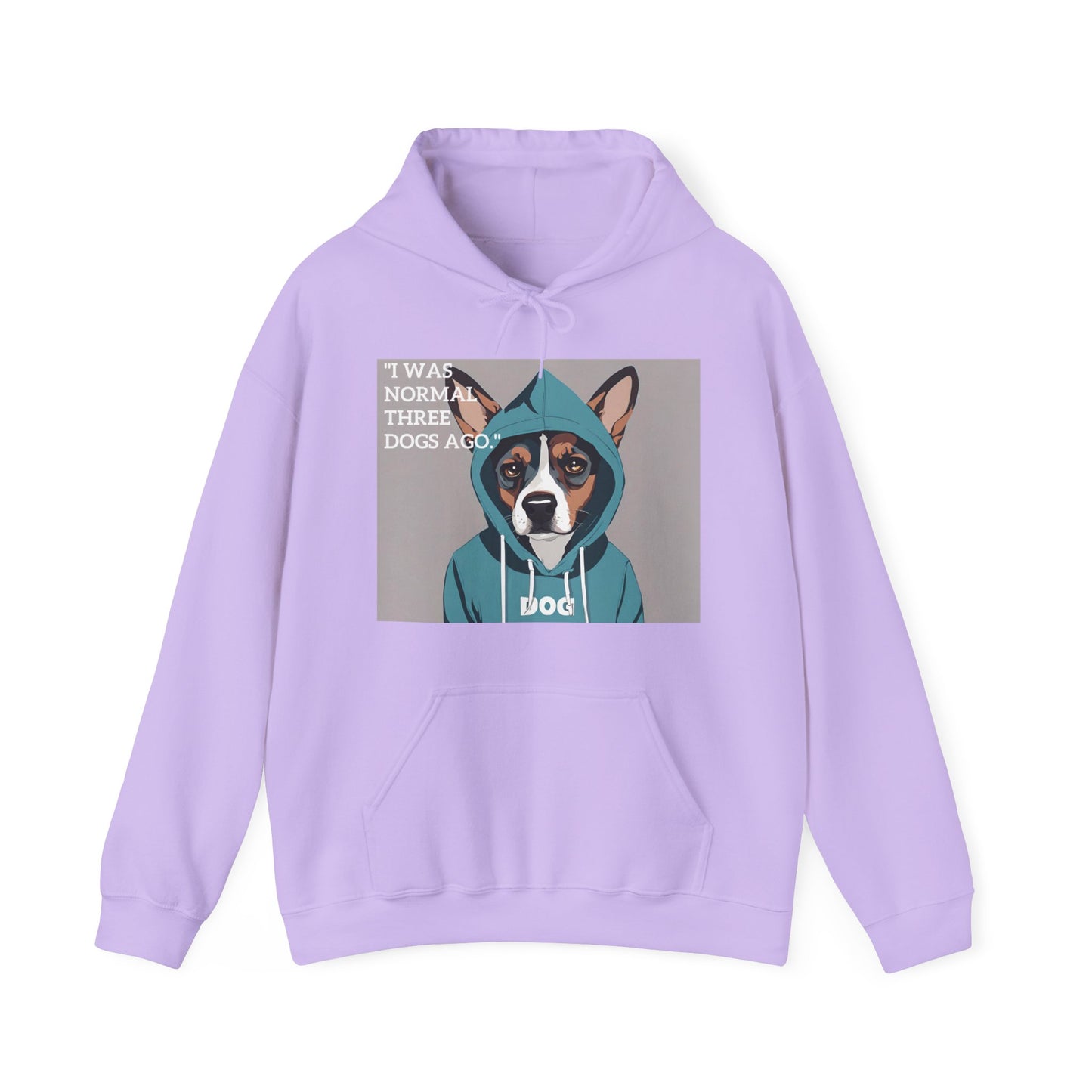 Unisex Heavy Blend™ I was normal three dogs ago Hooded Sweatshirt - Sniff Waggle And Walk