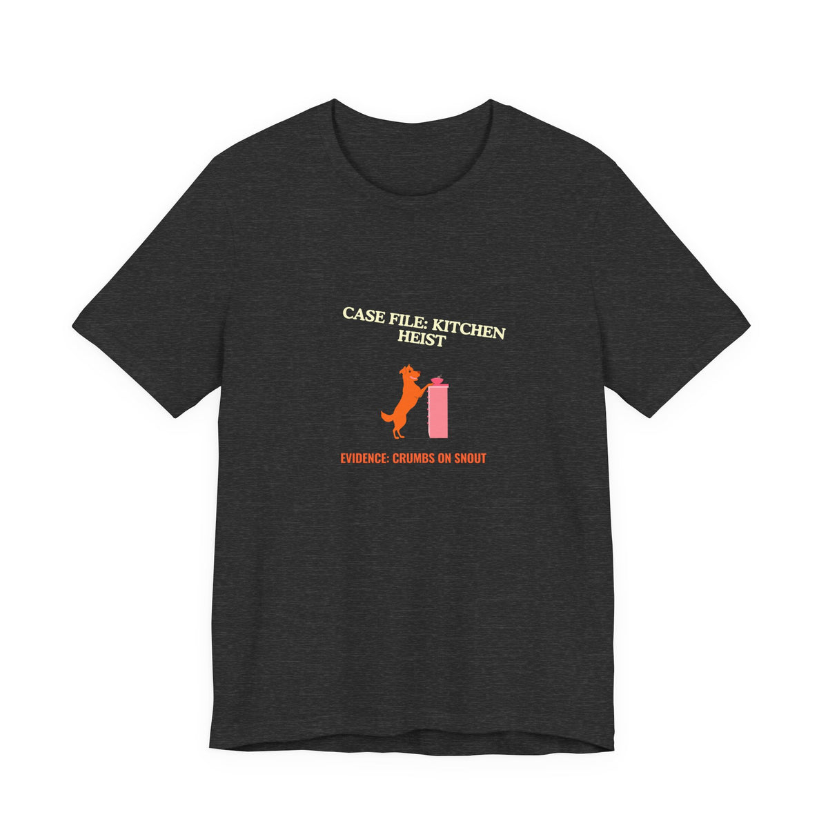 Kitchen Heist T-Shirt — "Case File: Kitchen Heist" Funny Baking Crime Tee — SniffWaggleNWalk™