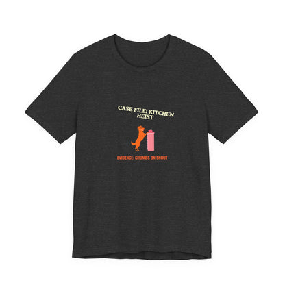 Kitchen Heist T-Shirt – “Case File: Kitchen Heist” Funny Baking Crime Tee