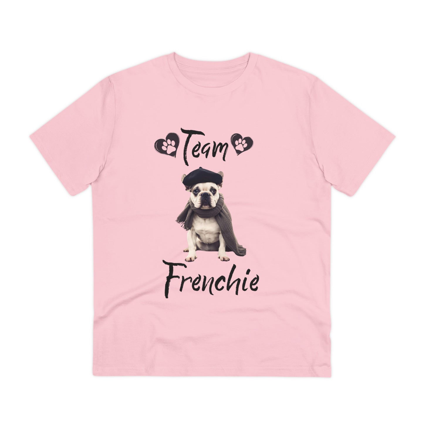 "TEAM FRENCHIE" Organic T-shirt - Unisex by SniffWaggleNWalk™ - Sniff Waggle And Walk