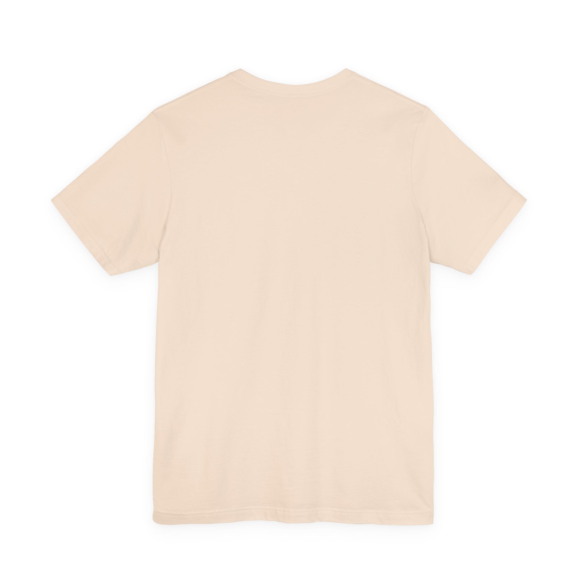 Cocker Spaniel Mum t-shirt in Soft Cream, flat lay back view