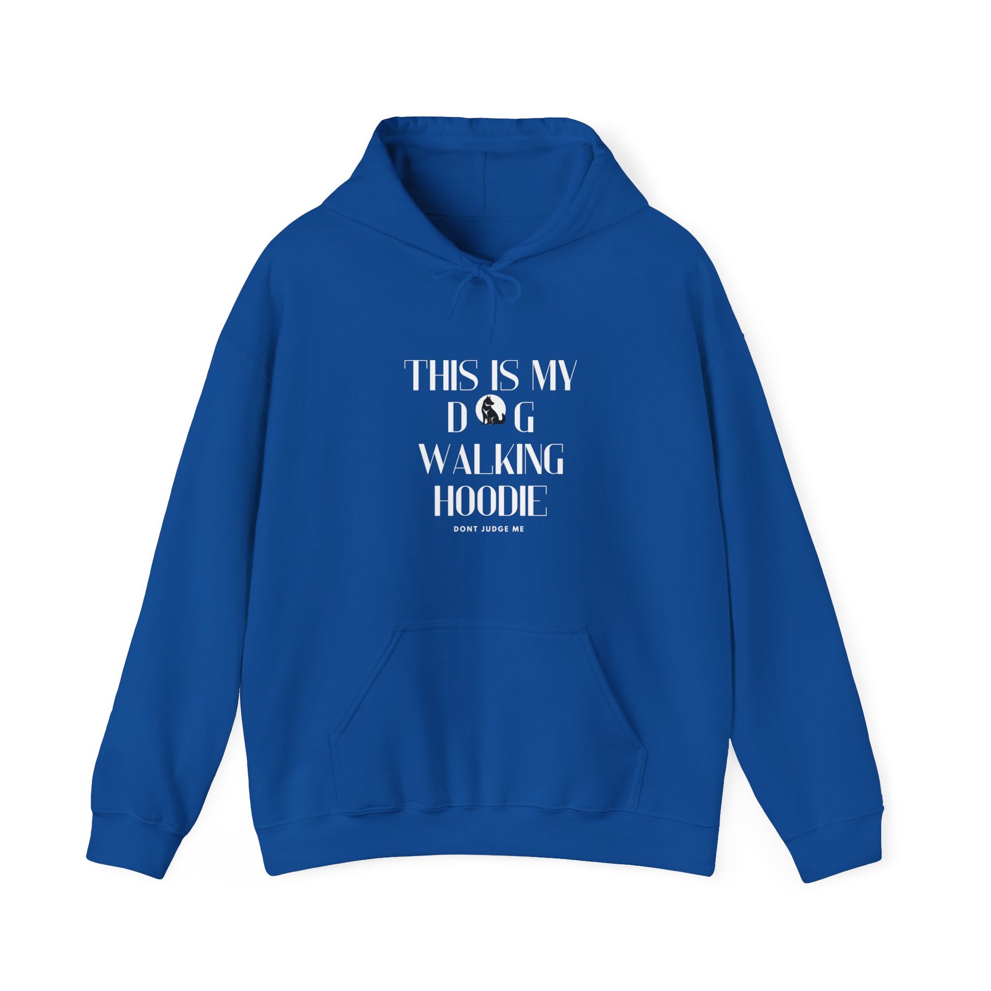 Unisex Heavy Blend™ "This is my dog walking hoodie 2" Hooded Sweatshirt - Sniff Waggle And Walk