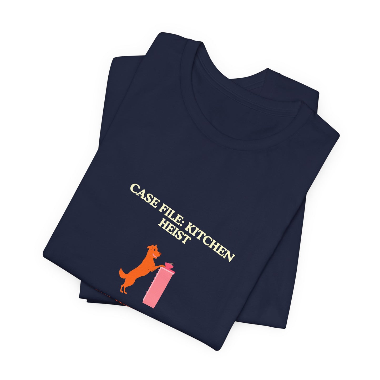 Kitchen Heist T-Shirt – “Case File: Kitchen Heist” Funny Baking Crime Tee
