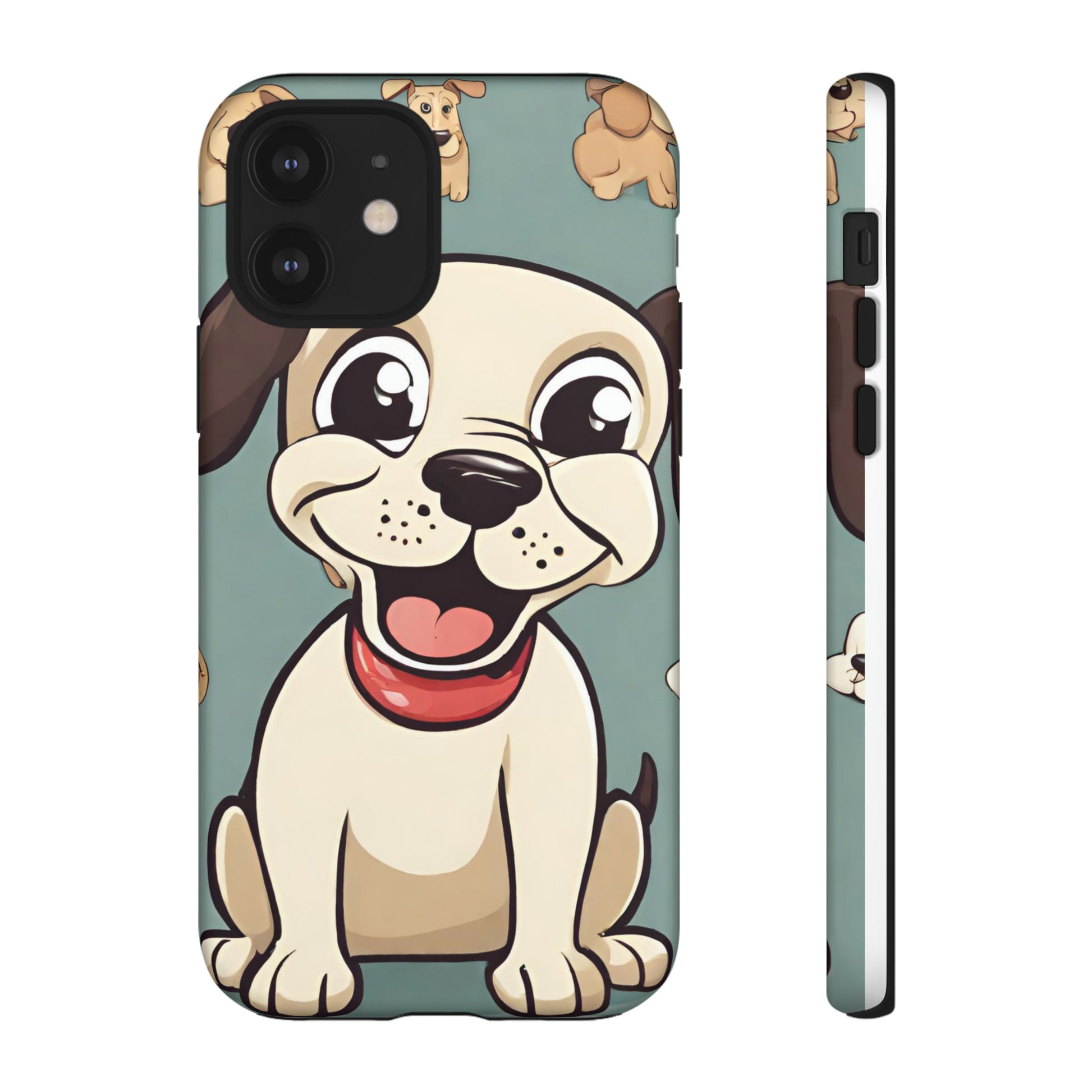 Sniffwagglendwalk™ Multi Dog Design Tough Phone CaseS. - Sniff Waggle And Walk