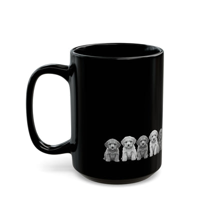 Cockapoo mug detail view