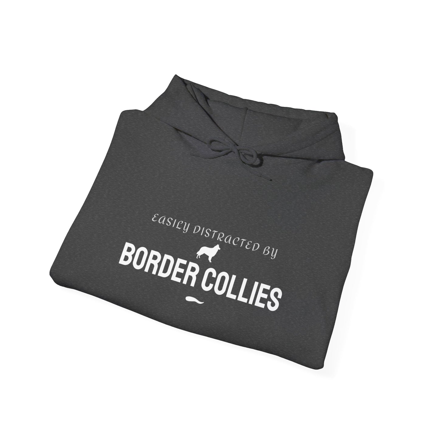Easily Distracted by Border Collies navy lifestyle shot