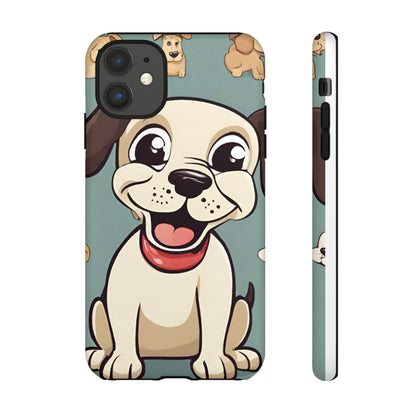 Sniffwagglendwalk™ Multi Dog Design Tough Phone CaseS. - Sniff Waggle And Walk