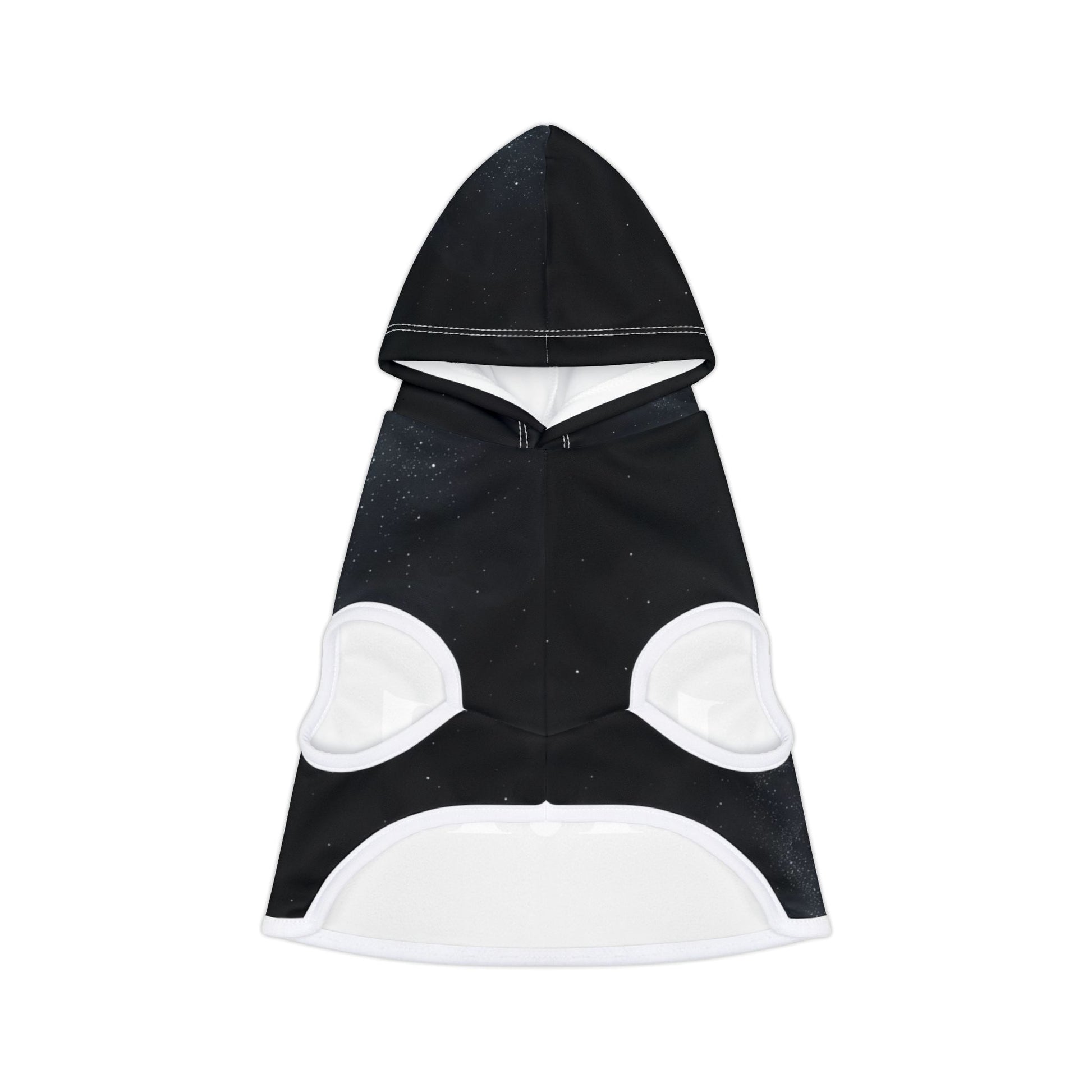 Minimal cosmic dog hoodie 11:11