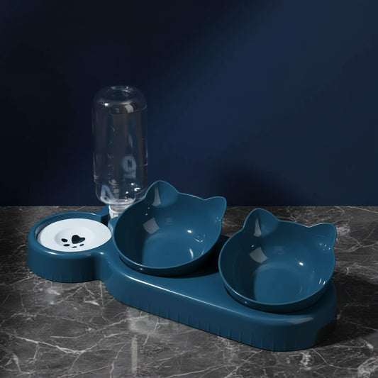 HIGH QUALITY BLUE CAT BOWL