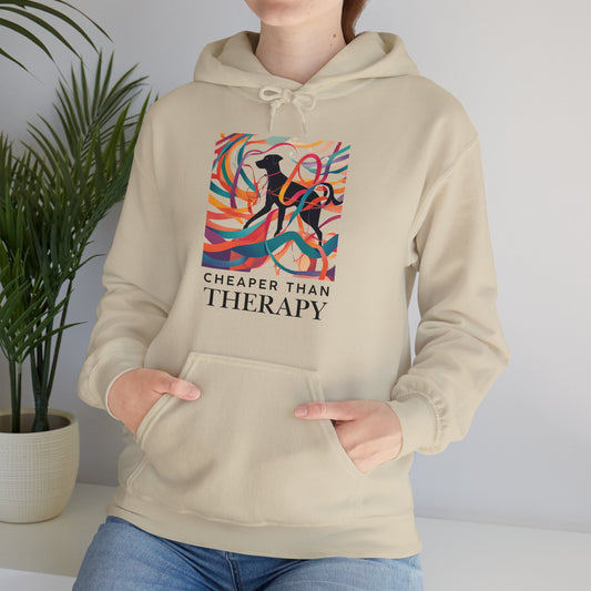 Taffy Leash Dog Hoodie – Cheaper Than Therapy! 🐕🌈-Sniffwaggleandwalk™