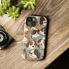 sniffwagglendwalk™ unbeatable protection flawless colour. Dog Design phone case.
