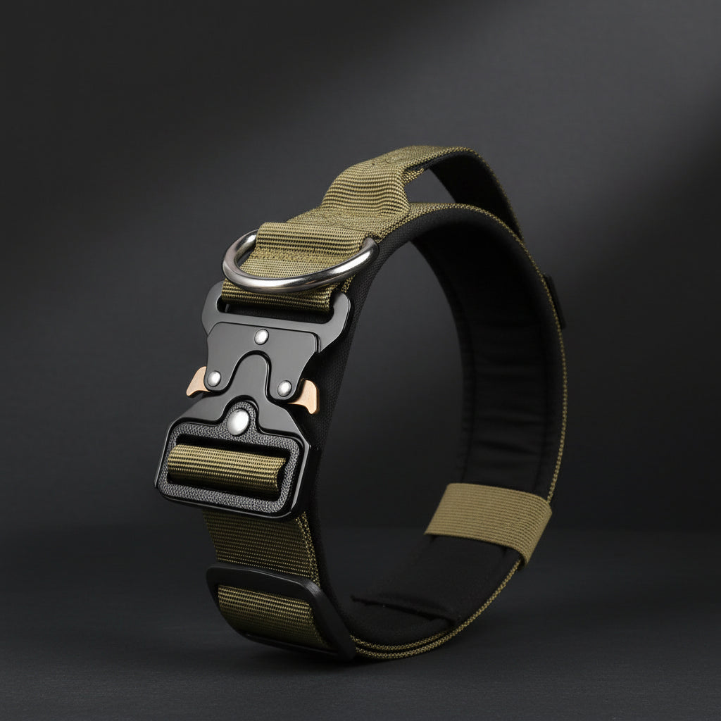TitanPaw dog collar reinforced control handle grip
