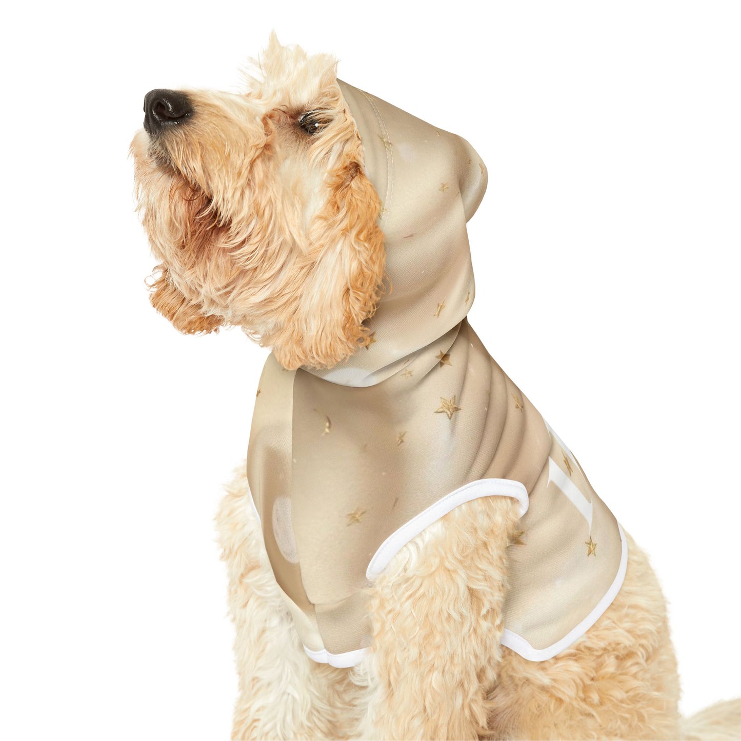 11:11 angel number gold marble dog hoodie