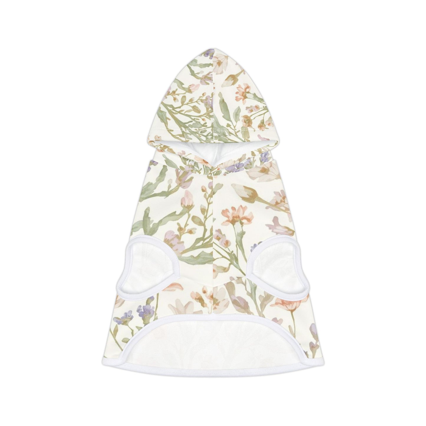 Cottagecore style dog hoodie featuring 555 angel number symbolism