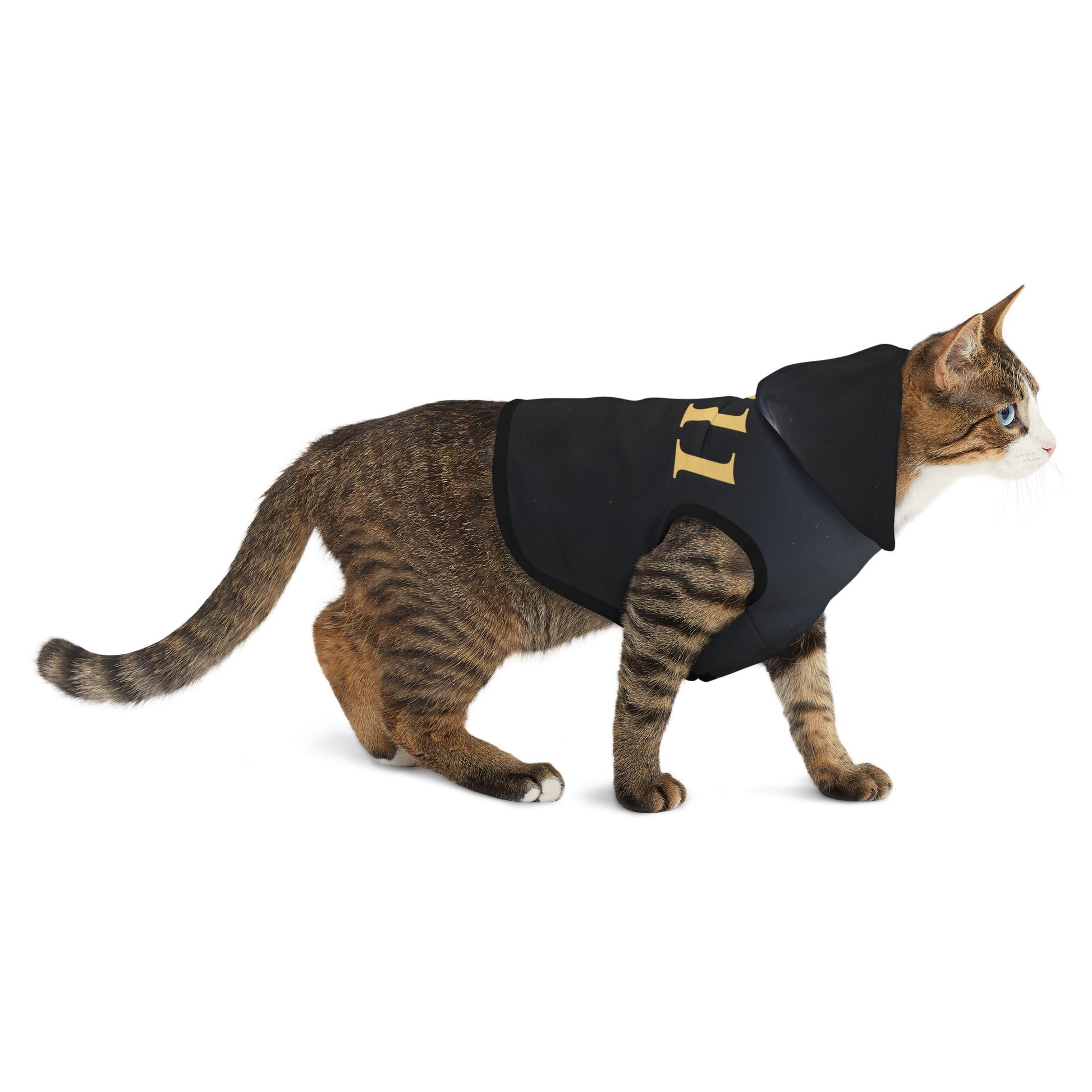 Comfortable cat dog hoodie with angel number design made for warmth and everyday wear