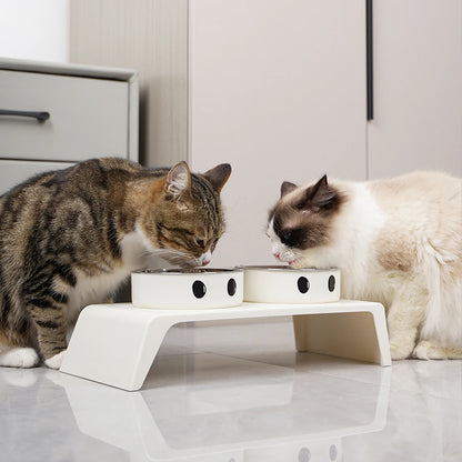 Ergonomic Dog Feeding Position Example
