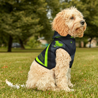 Main Character hoodie on small dog breed