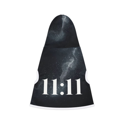 11:11 angel number hoodie for small dogs