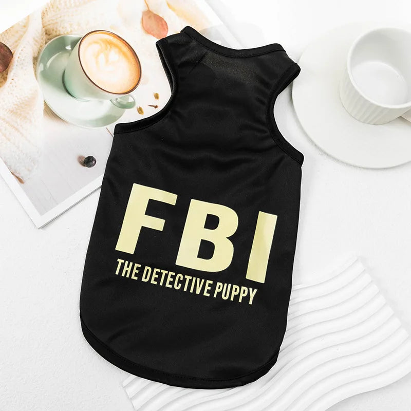 black dog clothing Funny Dog clothing Vests. - Sniff Waggle And Walk
