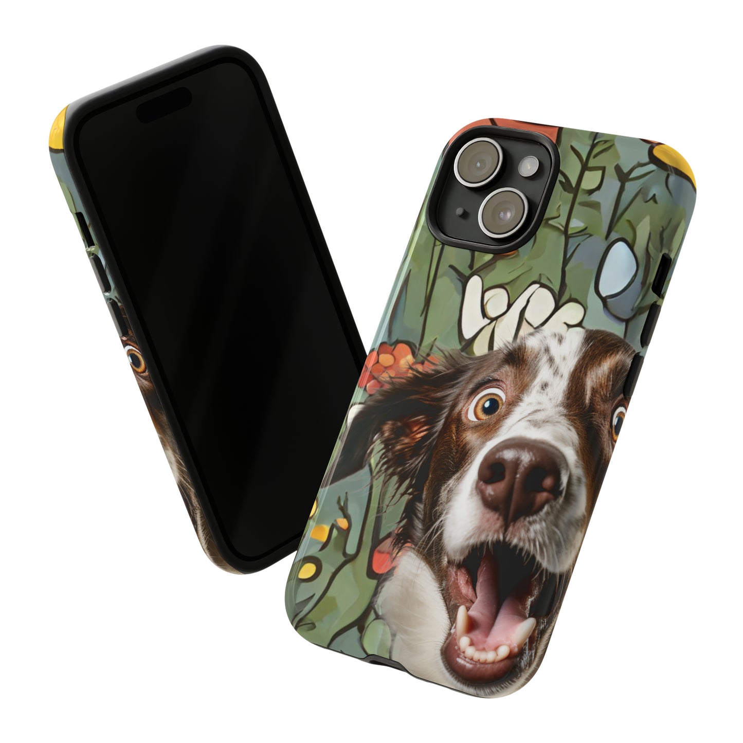 Sniffwagglendwalk™ Dog Design Suprise Tough Phone Case. Unbeatable durability. - Sniff Waggle And Walk