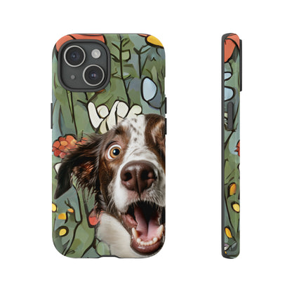 Sniffwagglendwalk™ Dog Design Suprise Tough Phone Case. Unbeatable durability. - Sniff Waggle And Walk