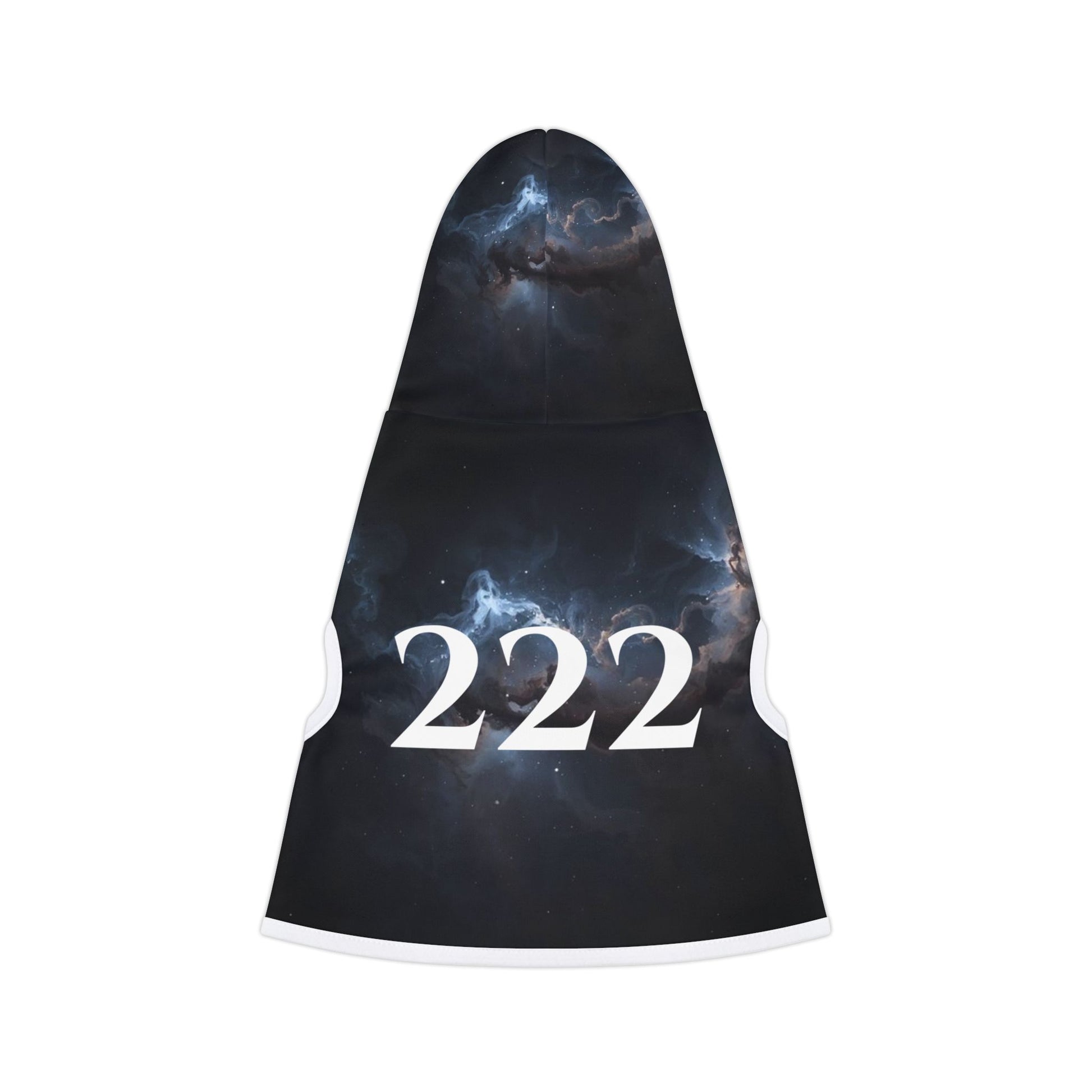 Cozy galaxy pet hoodie for small and medium dogs