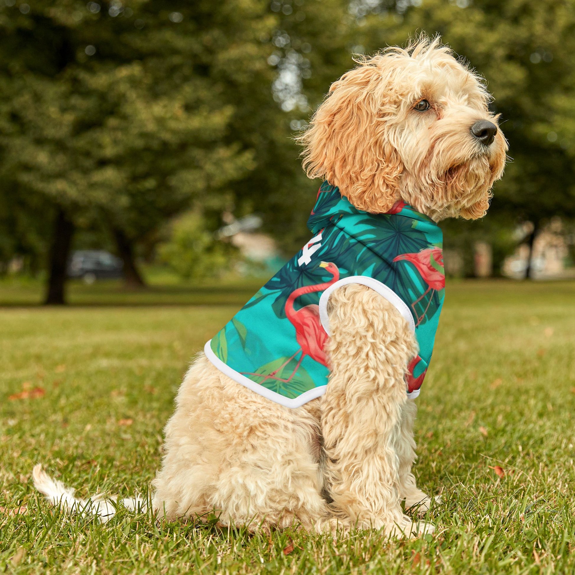 Soft lightweight pet hoodie for everyday comfort