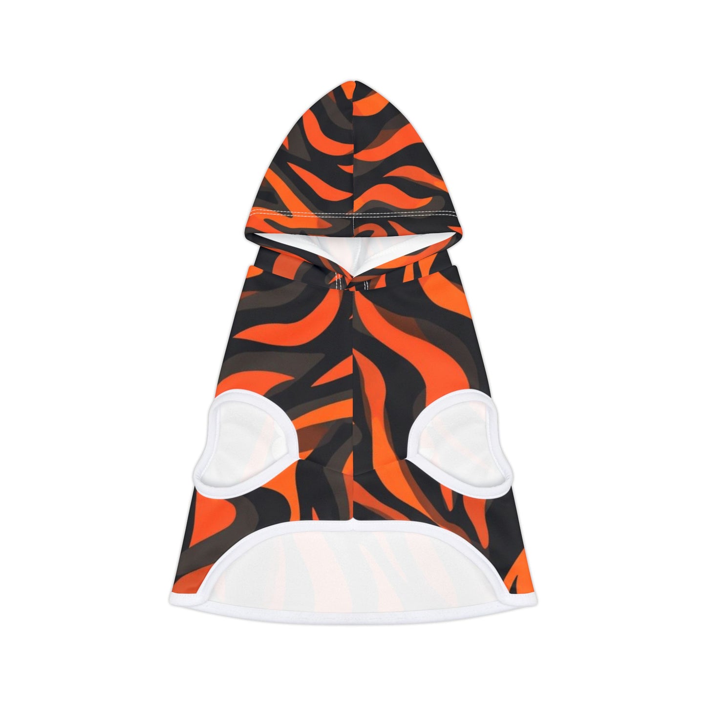 view of lightweight hooded pet sweater 333