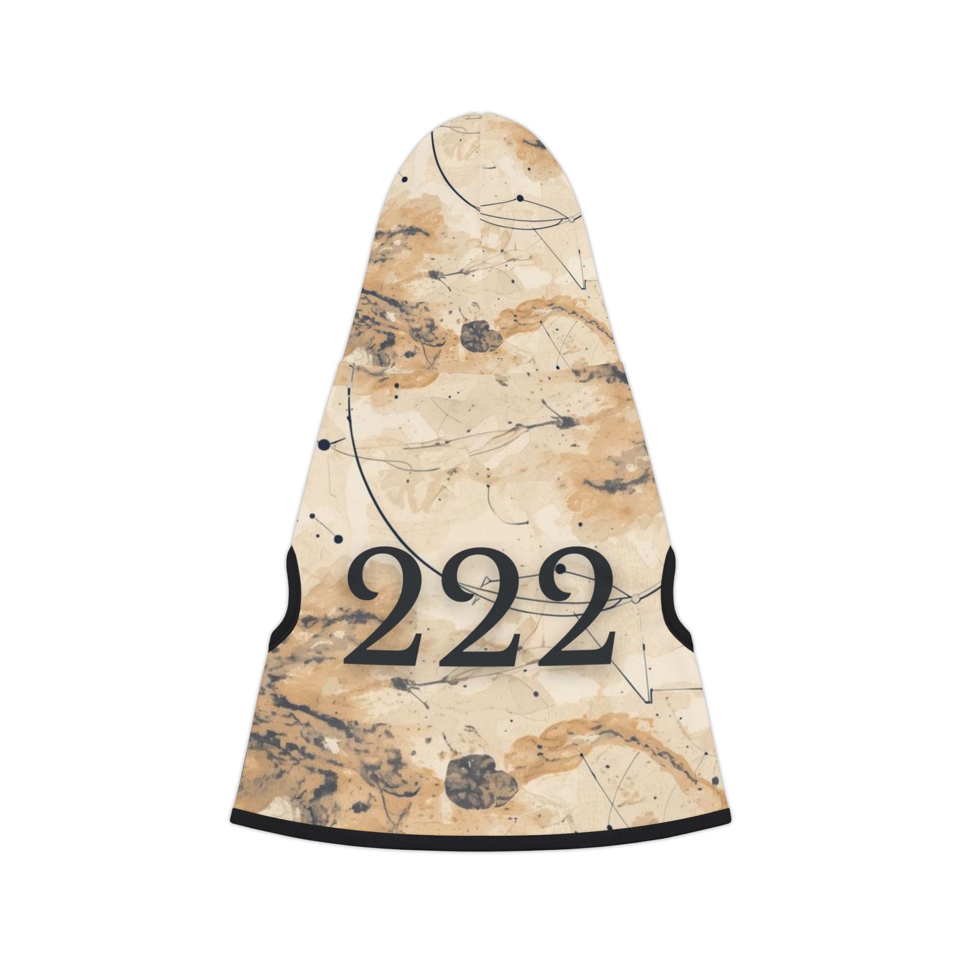 Lightweight breathable dog hoodie with hood