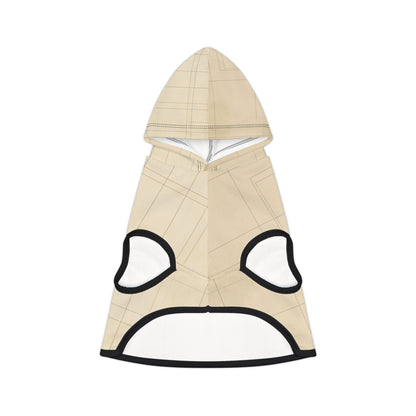 Minimal 555 Pet Hoodie – Neutral Pattern Dog Clothing