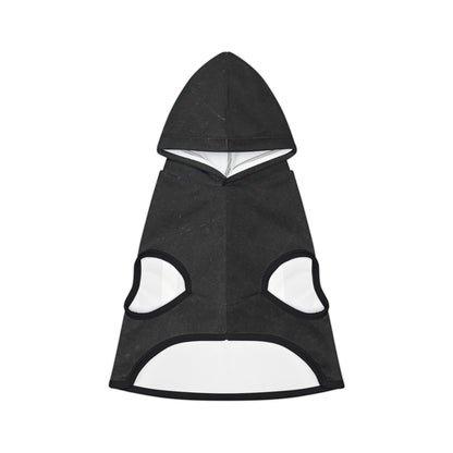 Soft polyester pet hoodie with modern 11:11 print